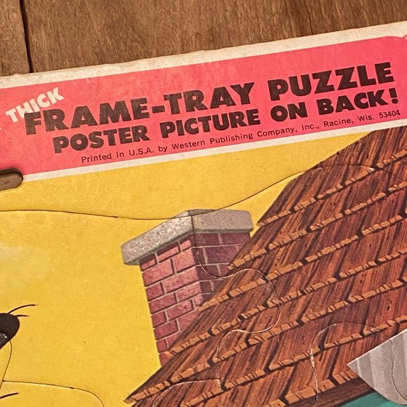 Vintage Whitman Walt Disney Frame Tray Puzzle - Picture 11 of 11